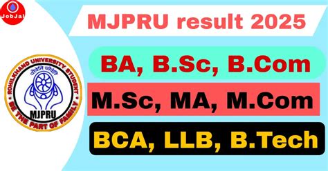 mjpru result 2018-19 by name|MJPRU: B.A/B.SC/B.COM Part I/II/III Main Exam Result 2018.